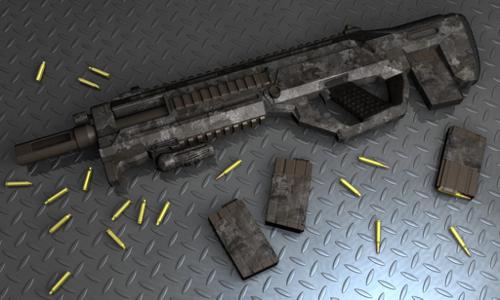 SMR automatic rifle  preview image